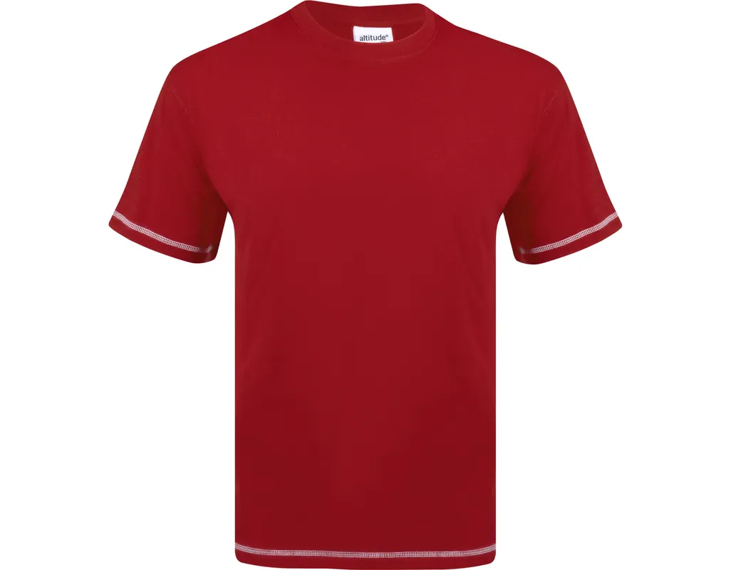 Mens Velocity T-Shirt  - Red Only
