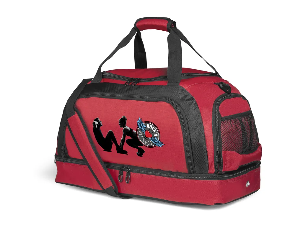 Houston Double-Decker Bag  - Red Only