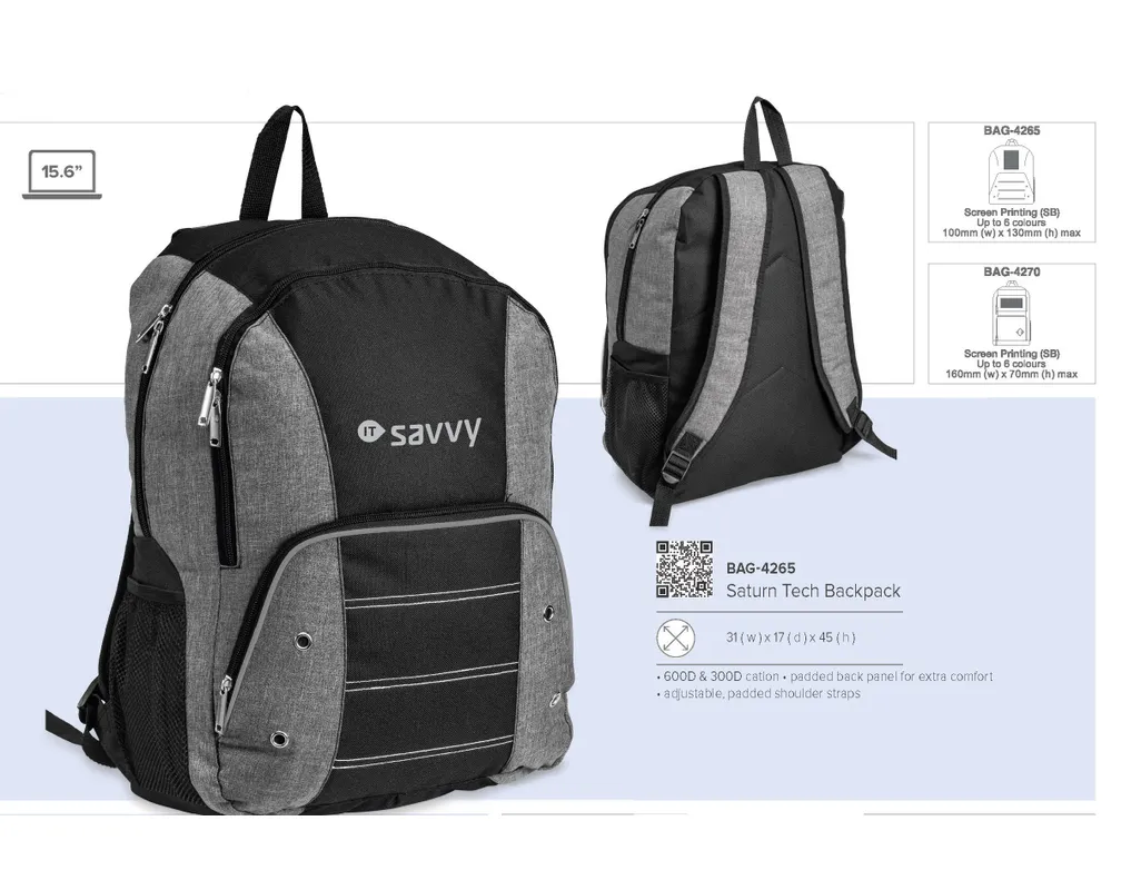 Saturn Tech Backpack