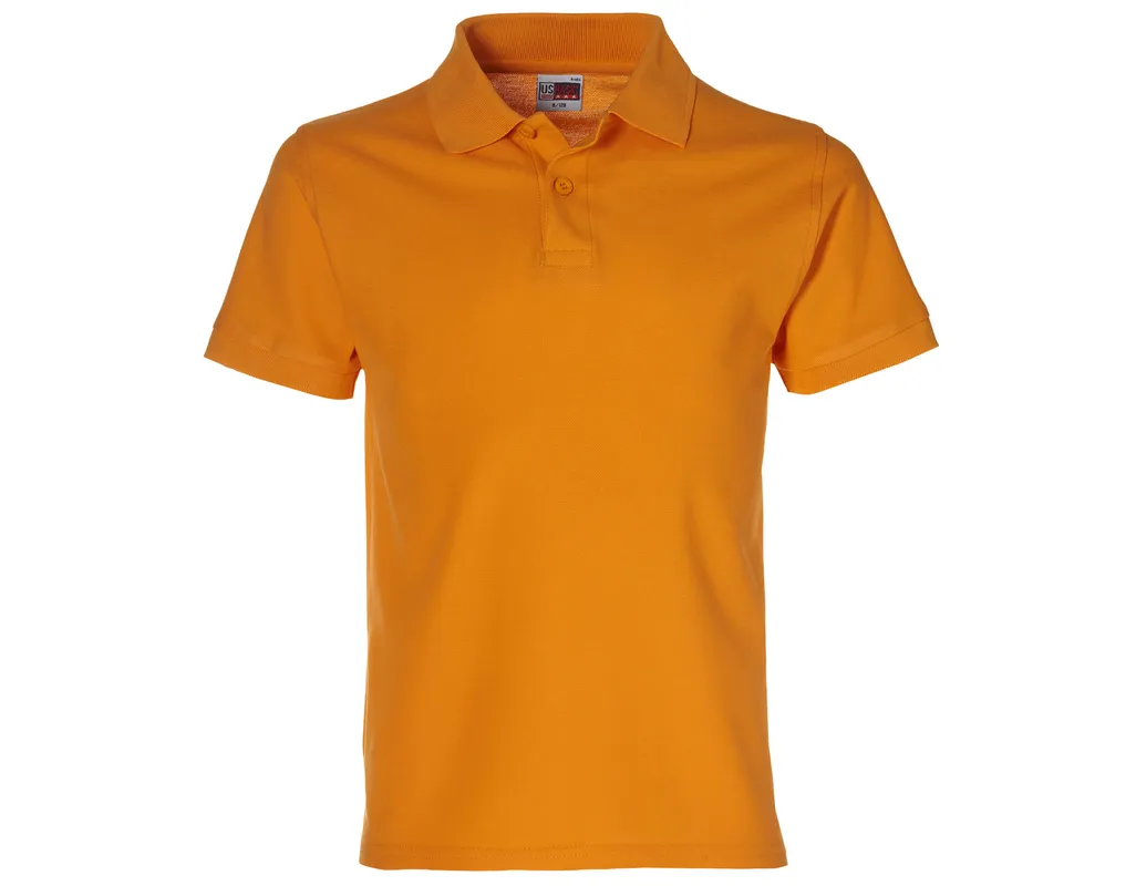 Boston Kids Golf Shirt  - Orange Only