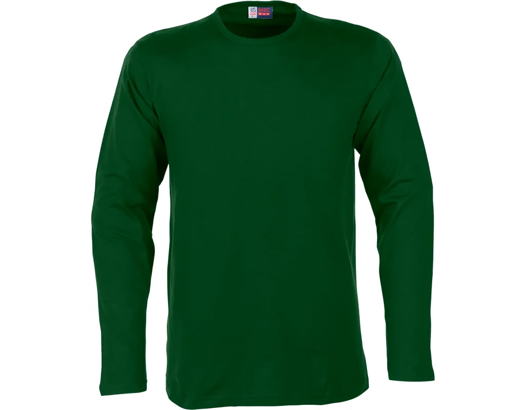 Mens Long Sleeve Portland T-Shirt   - Green