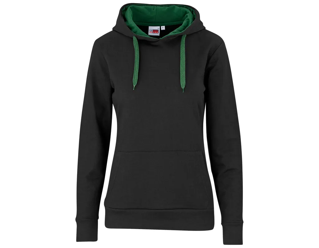 Ladies Solo Hooded Sweater - Dark Green Only