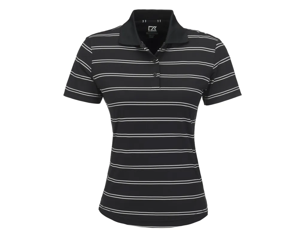 Ladies Hawthorne Golf Shirt  - Black