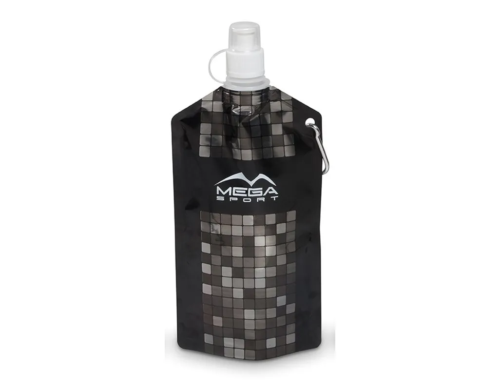Mosaic Collapsible Water Bottle - 740ml - Silver