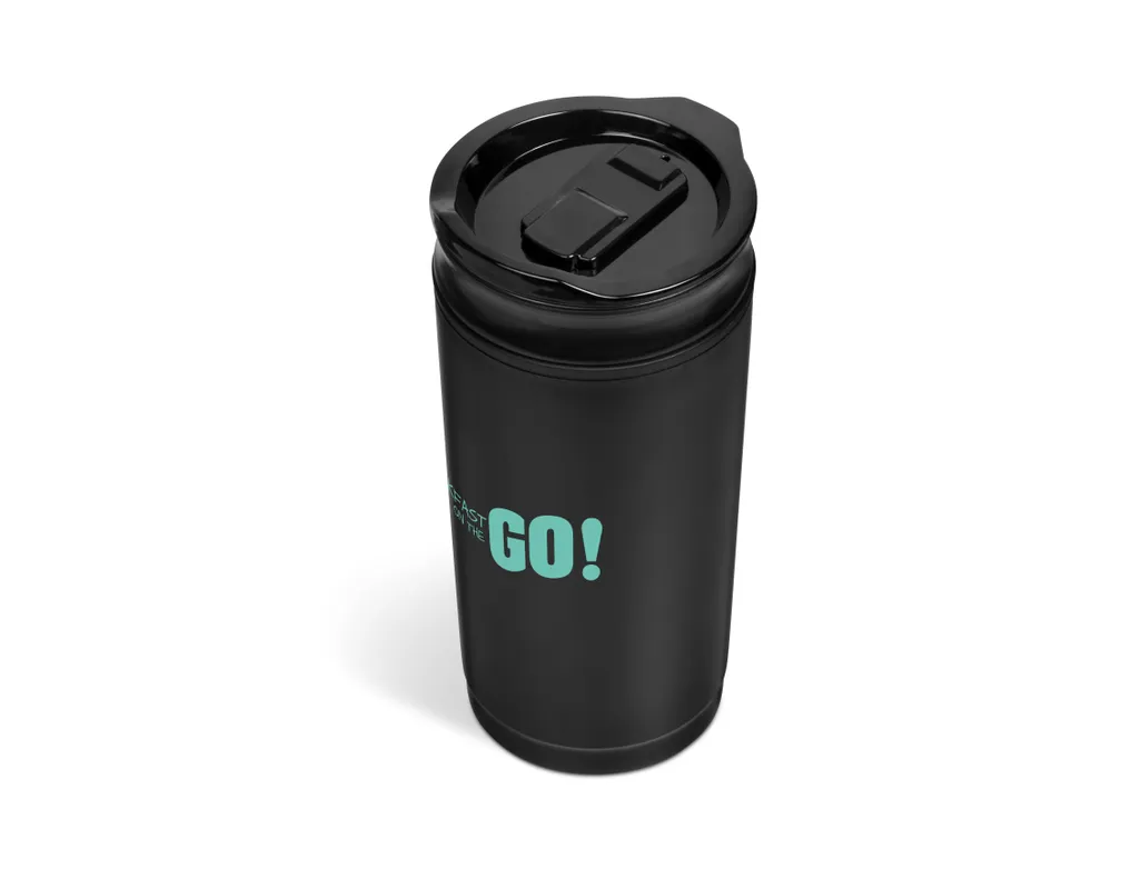 Colombia Double-Wall Tumbler & Press - Black
