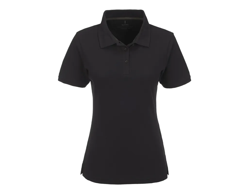 Ladies Calgary Golf Shirt  - Black Only