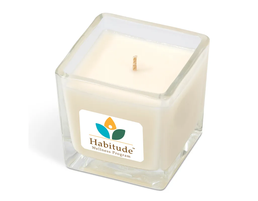 Soft Glow Candle - Solid White
