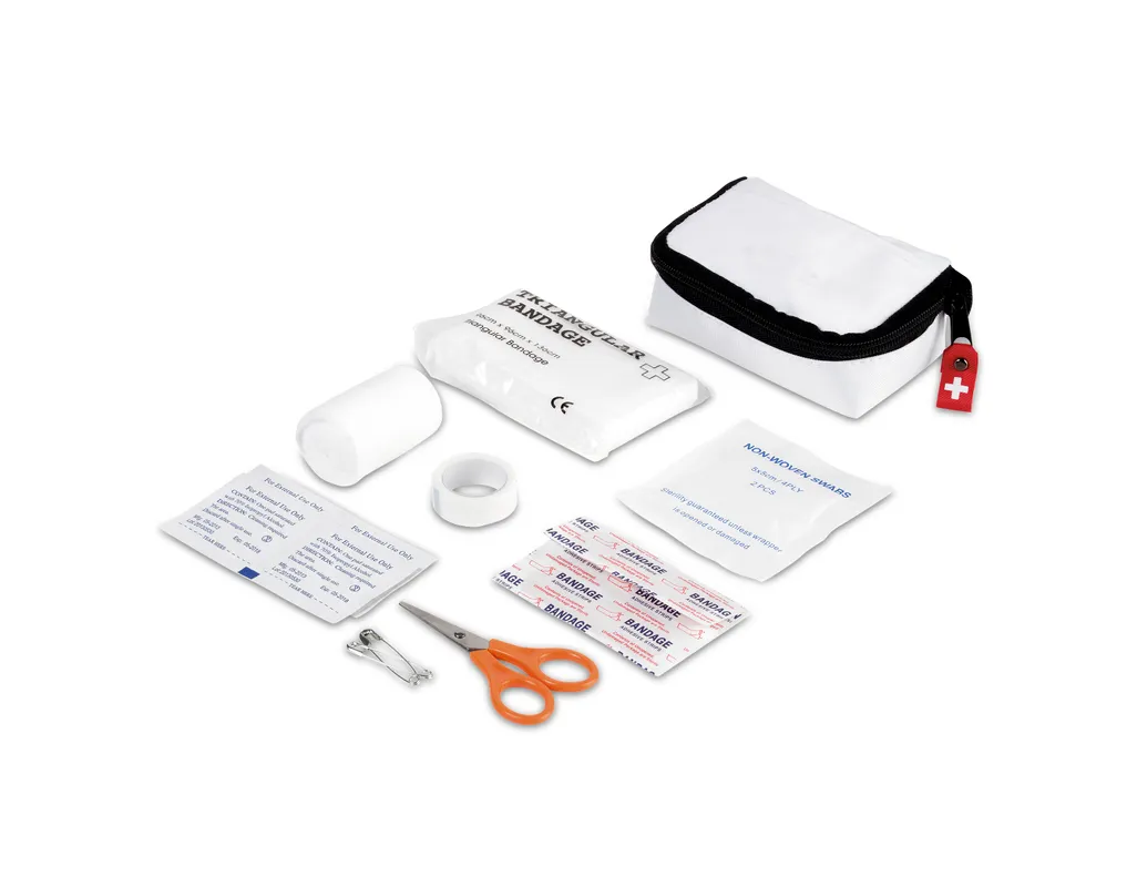 Medic First Aid Kit - White