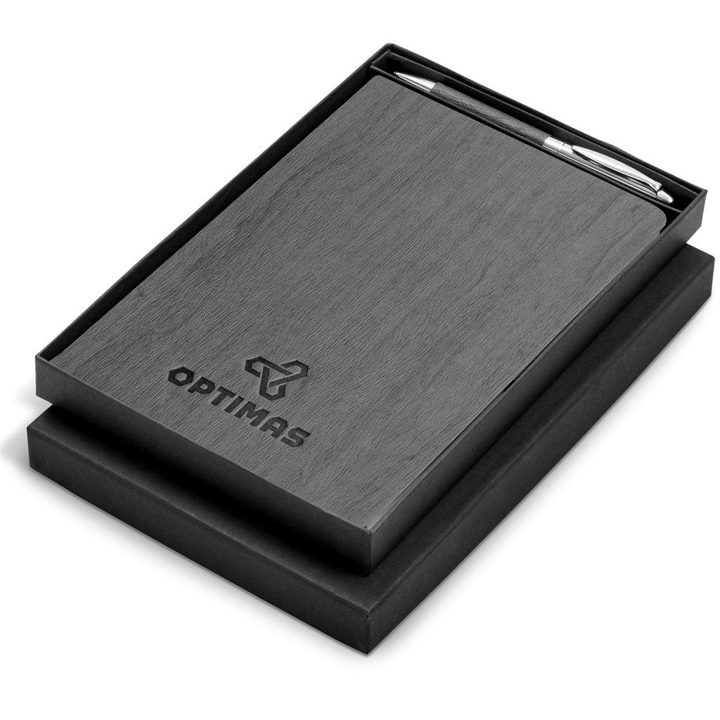 Oakridge Hard Cover Notebook & Pen Set | Brand Innovation