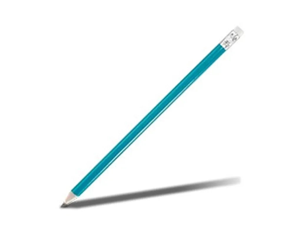Basix Pencil (Sharpened) - Turquoise Only
