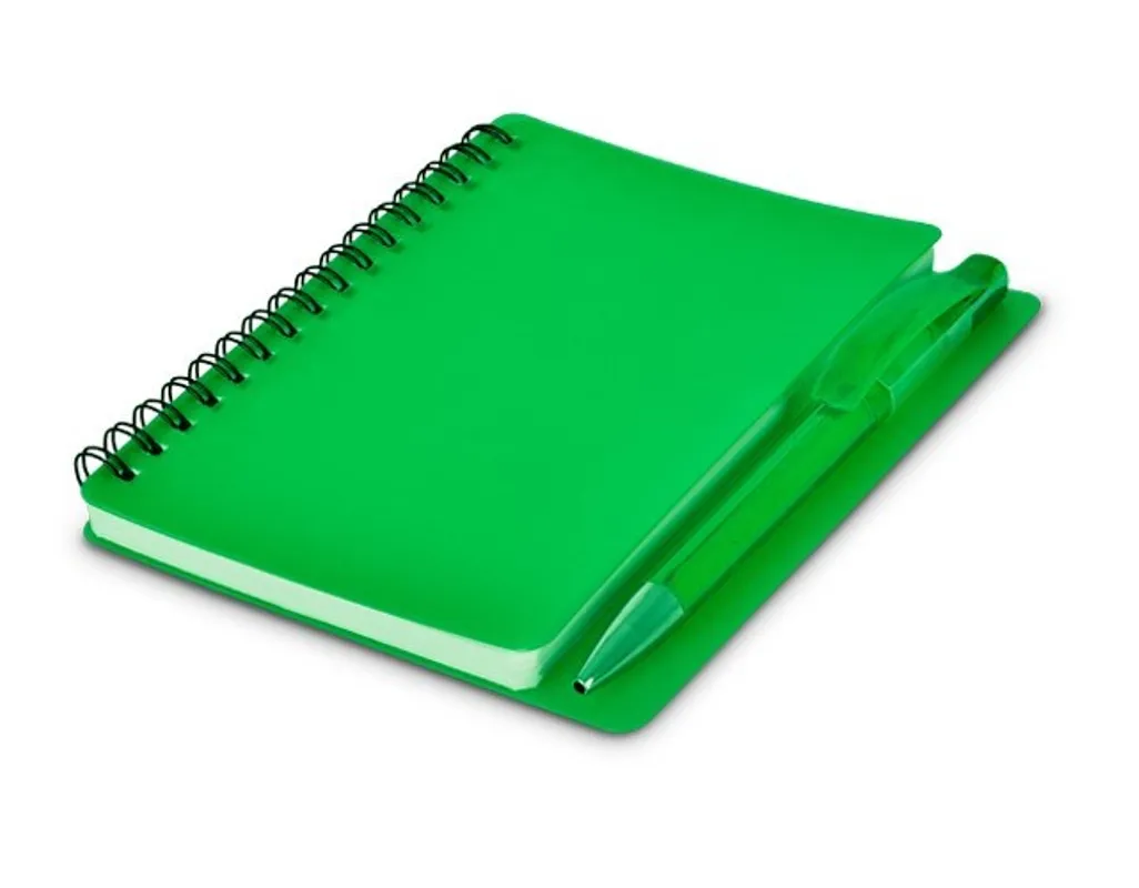 Plasma Notebook And Pen - Lime