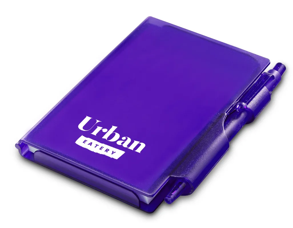 Nifty Notebook & Pen - Purple