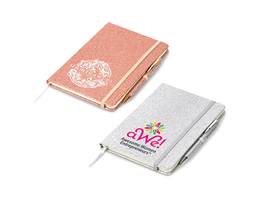 Sparkle A5 Hard Cover Notebook