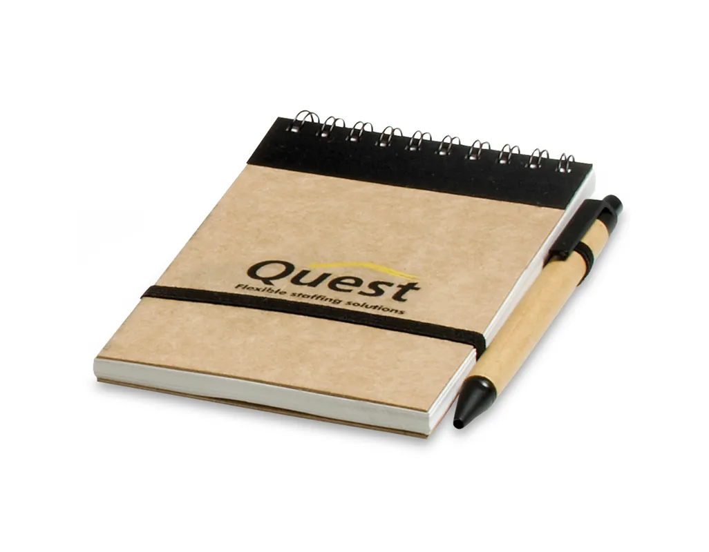 Eco-Logical A6 Hard Cover Notepad