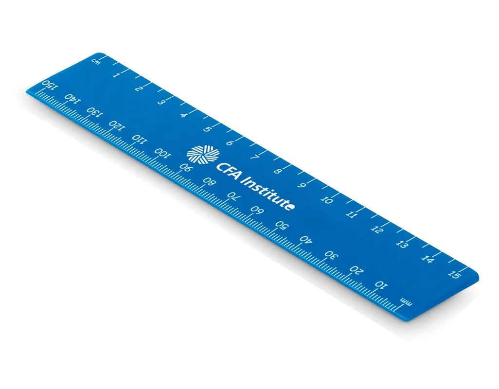 Scholastic 15cm Ruler - Turquoise