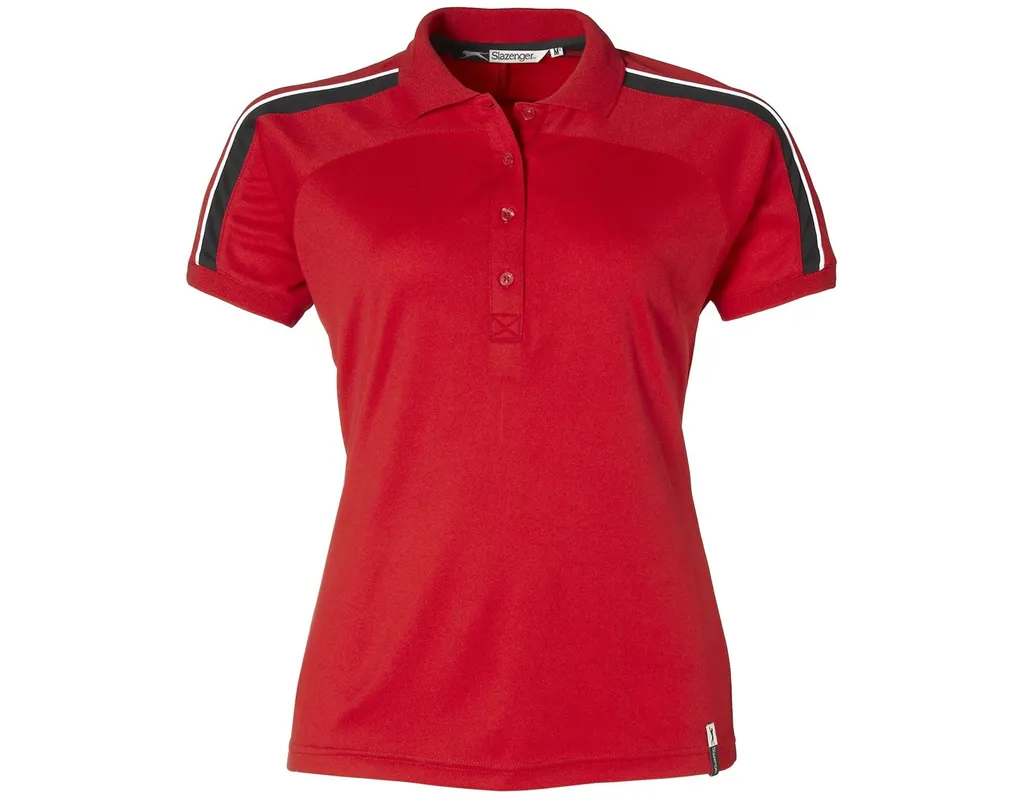 Ladies Trinity Golf Shirt  - Red