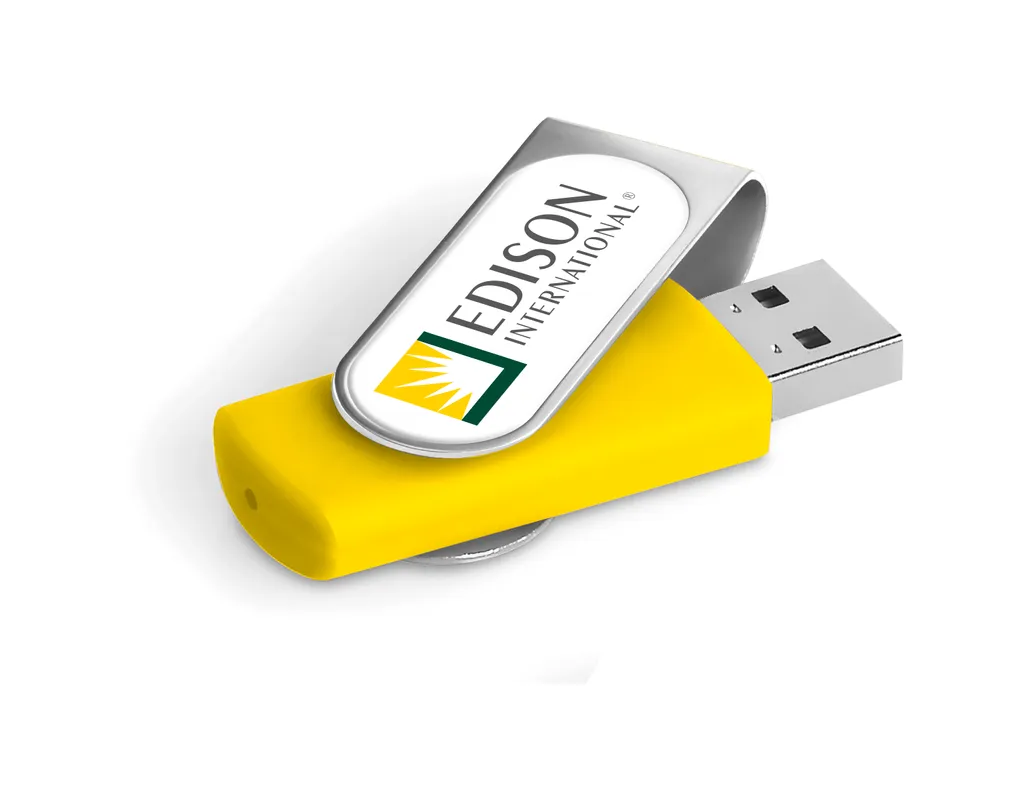 Axis 16Gb Dome Memory Stick - Yellow