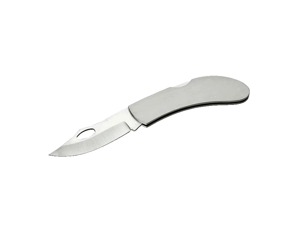 Lockback Knife - Silver