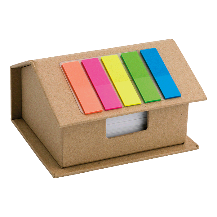House Shaped Card Memo Holder Brown Brand Innovation