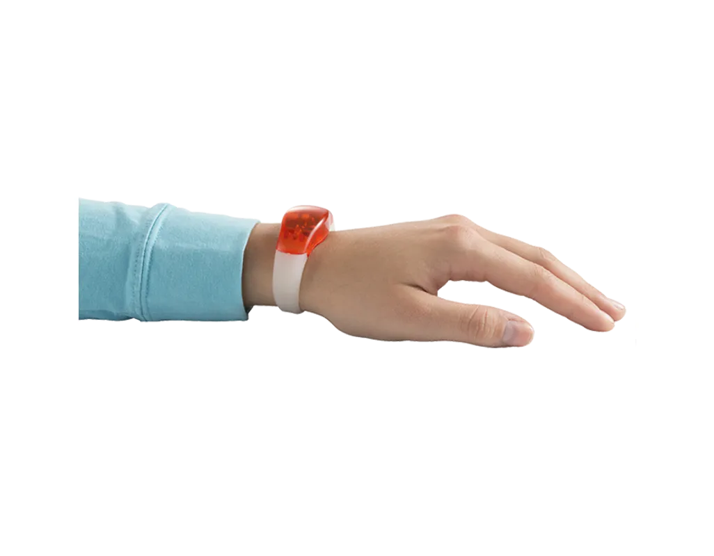 ABS Wristband with LED Light - Red