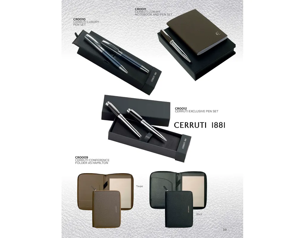 Cerruti Luxury Pen Set - Navy