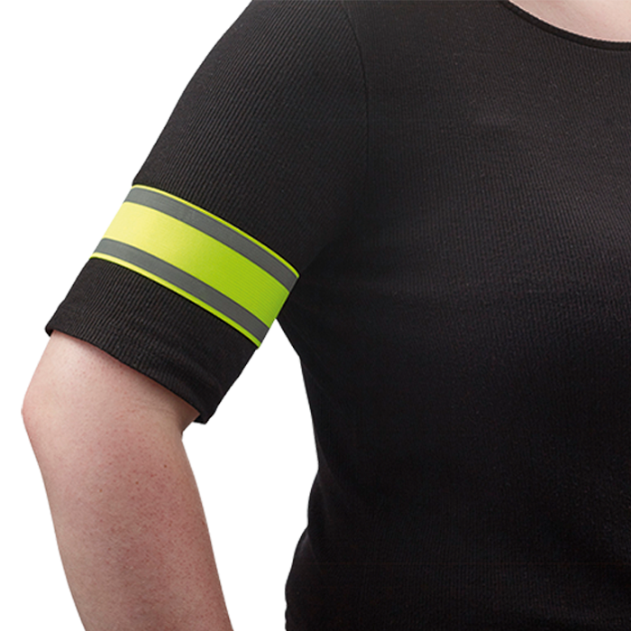 Reflective Safety Arm Band Yellow Brand Innovation