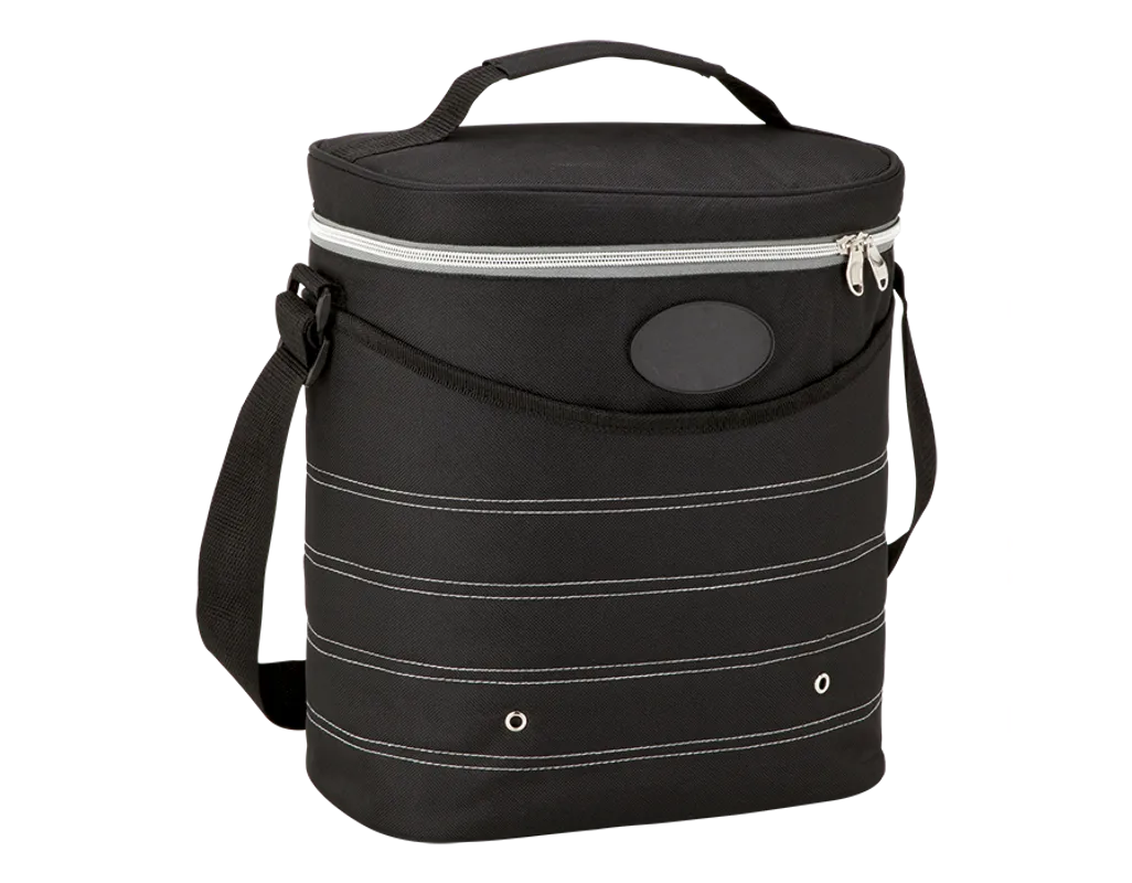 Oval Cooler Bag with Shoulder Strap