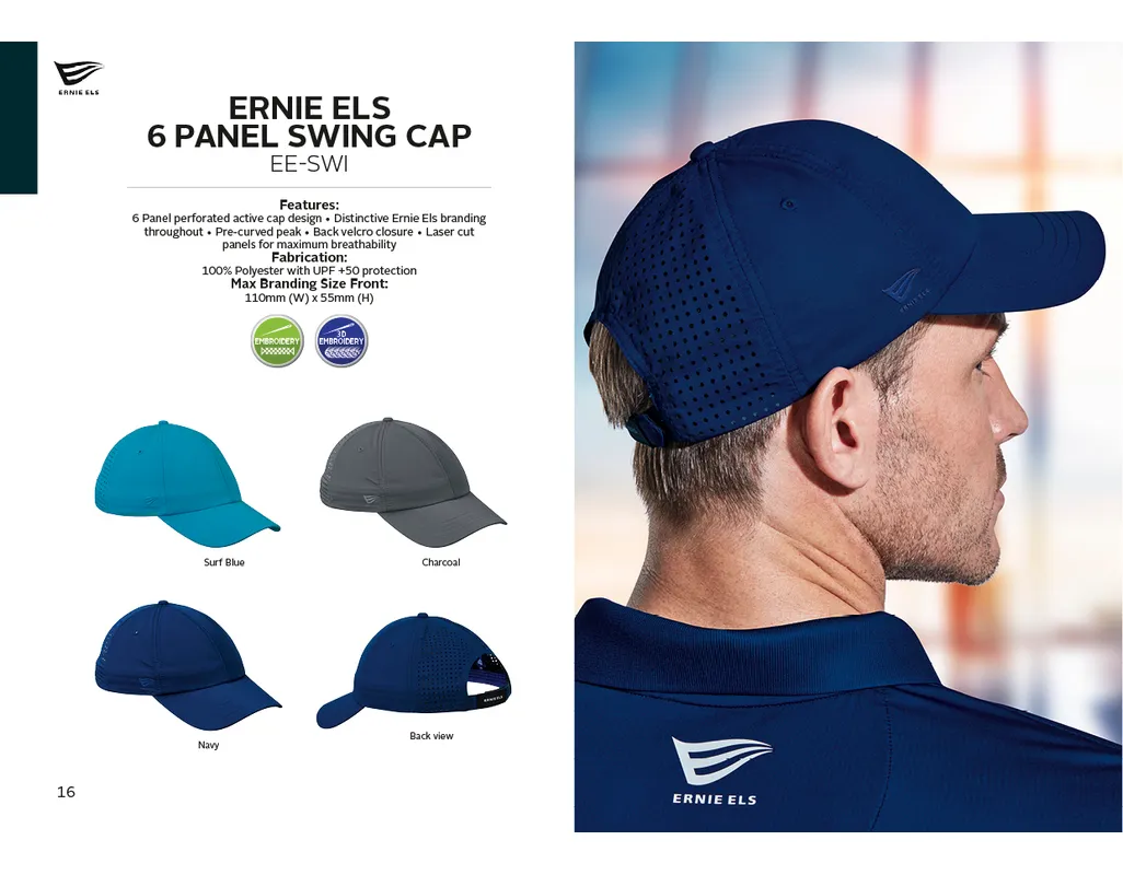 Ernie Els 6 Panel Swing Cap