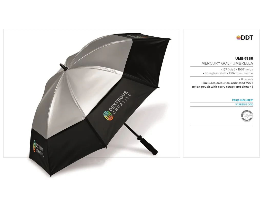 Mercury Golf Umbrella